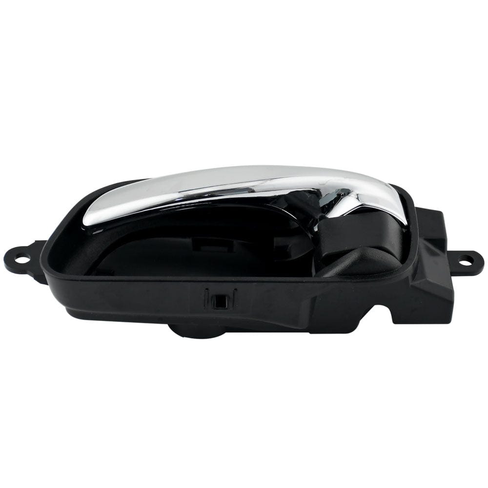 Front or Rear Left Side Interior Door Handle Fits for 13-16 Nissan Altima Pathfinder, 15-16 Nissan Titan, 15 Nissan Armada, 15-16 Nissan Murano Inside Car Door Handle (Chrome with Black Backing)