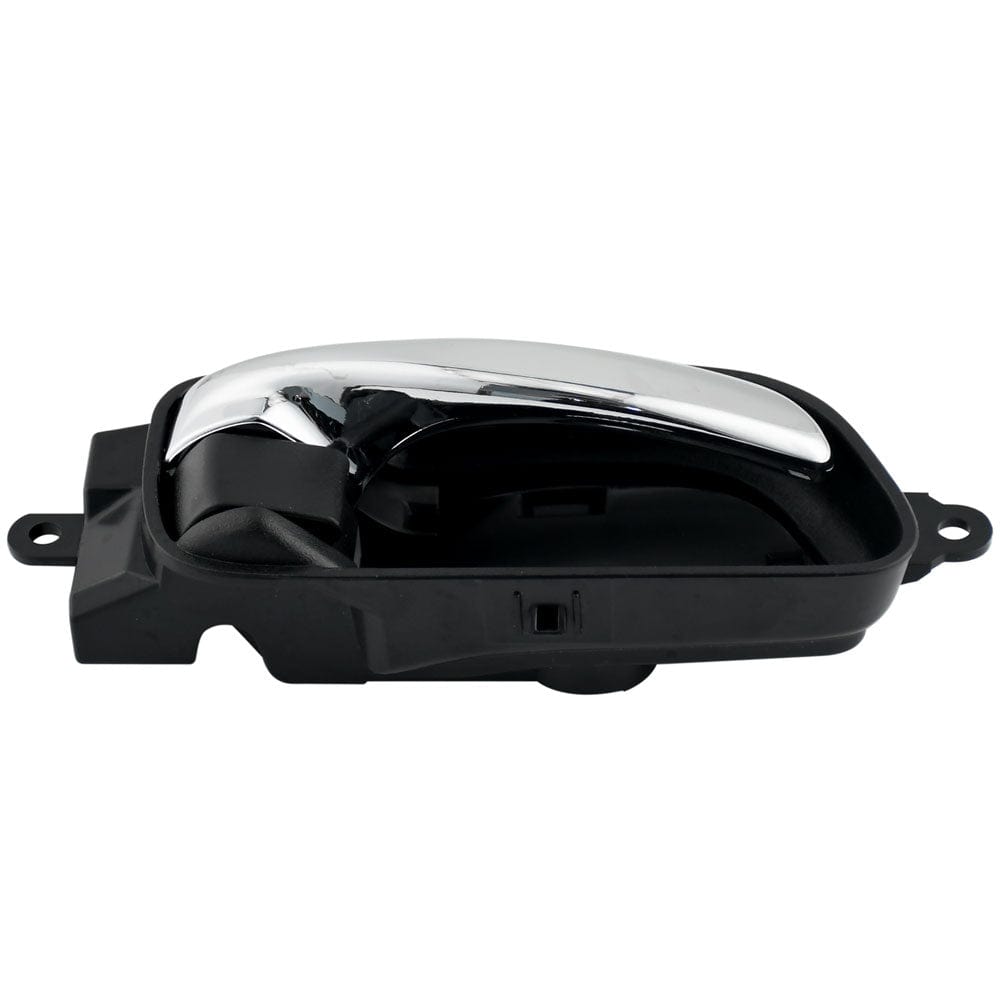 Front or Rear Right Side Interior Door Handle Fits for 13-17 Nissan Altima Pathfinder, 15 Nissan Titan, 15 Nissan Armada, 15-17 Nissan Murano Inside Car Door Handle (Chrome with Black Backing)