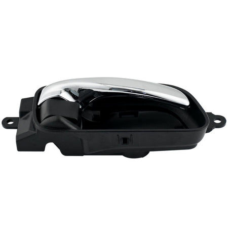 Front or Rear Right Side Interior Door Handle Fits for 13-17 Nissan Altima Pathfinder, 15 Nissan Titan, 15 Nissan Armada, 15-17 Nissan Murano Inside Car Door Handle (Chrome with Black Backing)