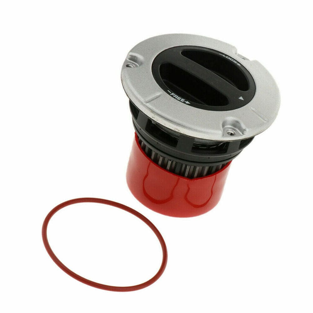 Front Manual Locking Wheel Hub for 2005-2010 Ford F-250 F-350 F-450 F-550 Super Duty Locking Hub Axle Link Assembly-4x4