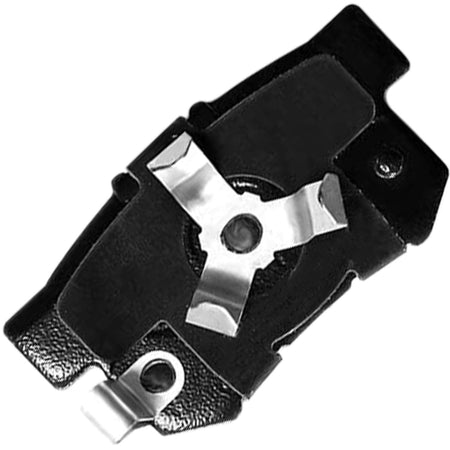 MotorbyMotor Rear Ceramic Brake Pads with Hardware Kits BMW 525i 525ix 528i 528xi 530i 530xi 535i xDrive 535xi X5 X6 Low Dust Brake Pad