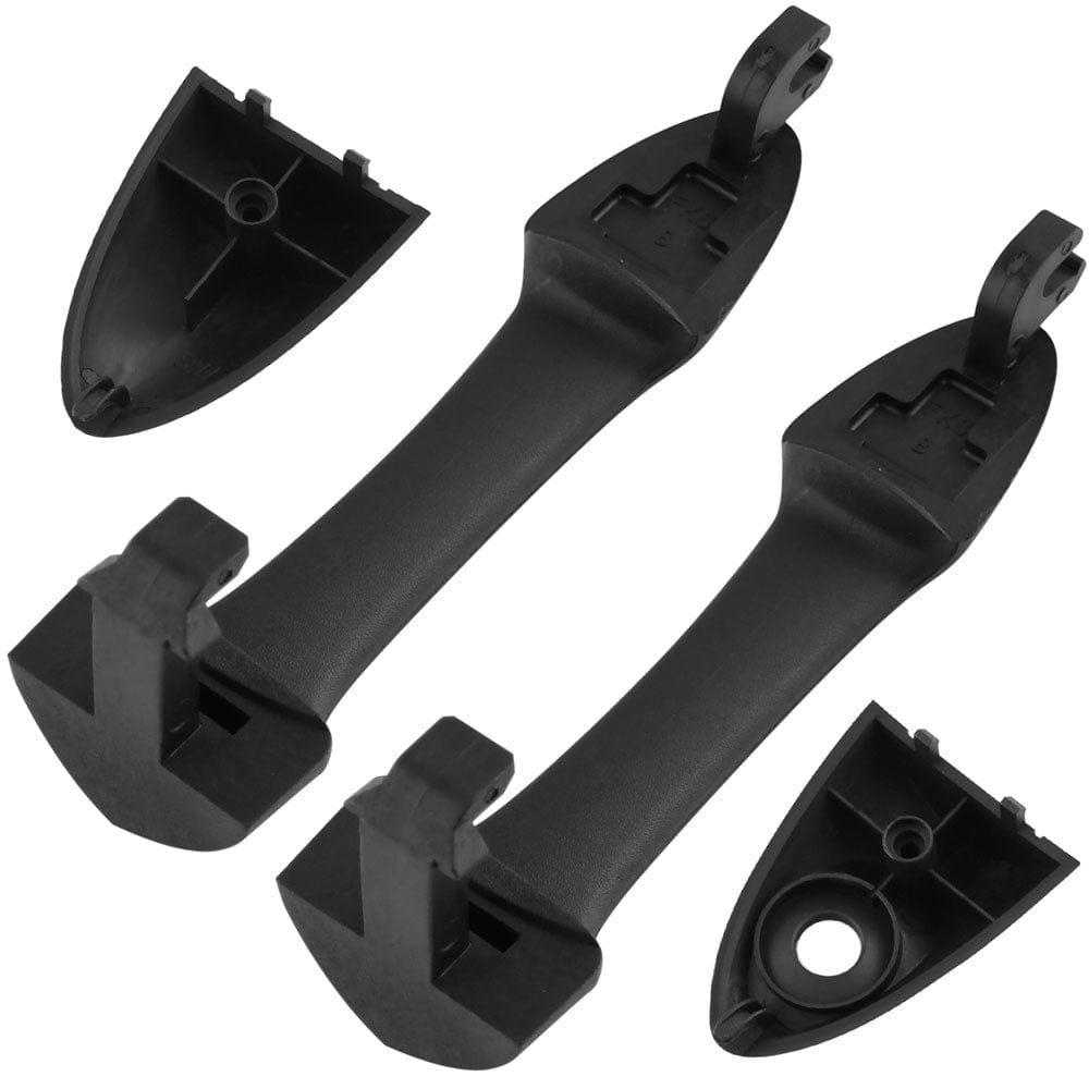 2Pcs Front Exterior Door Handle Fits for Ford Focus 2000-2007, Ford Escape 2001-2007, Mazda Tribute 2001-2006 Outer Outside Car Door Handles