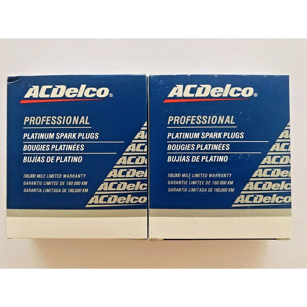 ACDELCO 41-962 PLATINUM SPARK PLUGS 41962 19299585 For Chevrolet Buick 8pcs