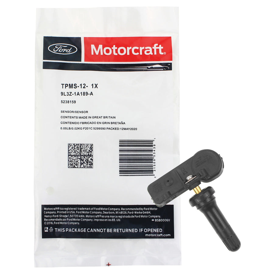 Motorcraft TPMS-12 Tire Pressure Monitor Sensor 9L3Z1A189A Ford F150 E150 Linccoln