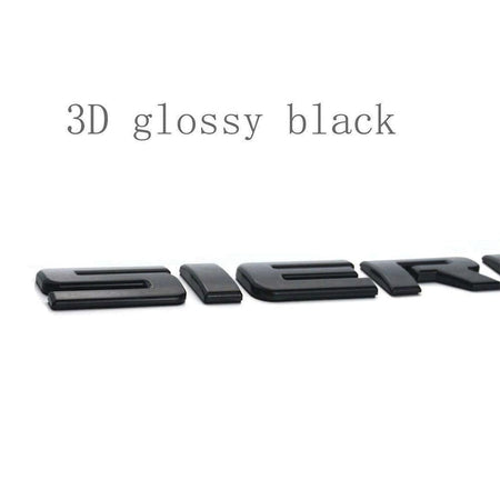 GMC Sierra Emblem Glossy Black 15129653