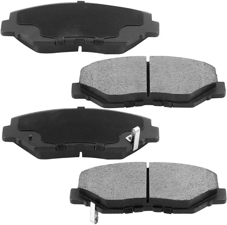 MotorbyMotor Rear Brake Rotors & Brake Pad Kit 259mm Drilled & Slotted Design Fits for Lexus CT200H 2011-2017 (259mm Rear Brakes Rotors ONLY), Toyota Prius 2010-2015