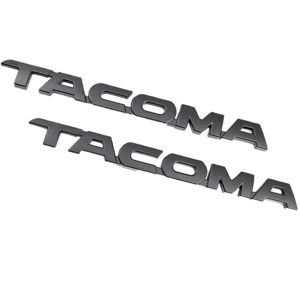 Toyota Tacoma Emblem Matte Black