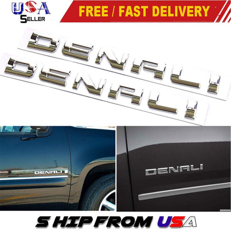 GMC Denali Emblem Letter Chrome 20930232