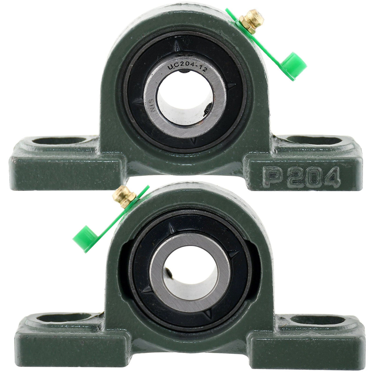UCP204-12 Solid Pillow Block Flange Mounted Bearing-3/4" Bore 2 Bolt -Self Aligning-Pillow Block Bearing-4 Pack