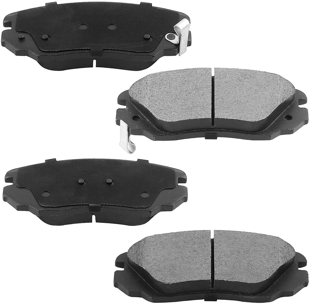 Rear Disc Brake Rotors Ceramic Brake Pads 2005-2020 Chrysler 300, Dodge [2009-2020 Challenger, 2006-2020 Charger, 2005-2008 Magnum] (5.7 Model Only Vented Rear Rotors)