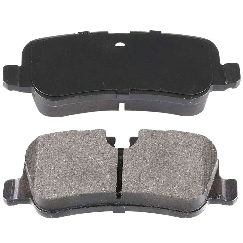 MotorbyMotor Rear Ceramic Brake Pads with Hardware Kits for Land Rover LR3 05-09 (All Models), Lande Rover Range Rover Sport 06-09 (V8 4.4L Models) Low Dust Brake Pad
