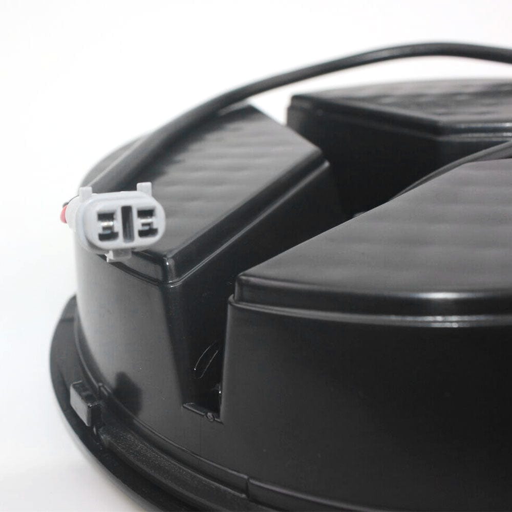 MERCEDES BENZ Front Grill Star Emblem LED White Light Black 2011-2019