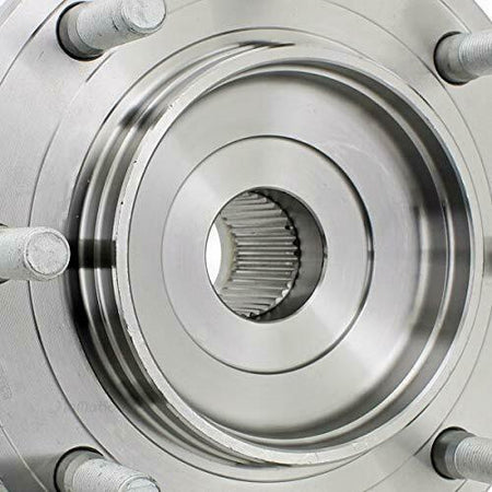 Front Wheel Bearing and Hub For 2011-2019 Sierra Silverado 3500 HD 4WD