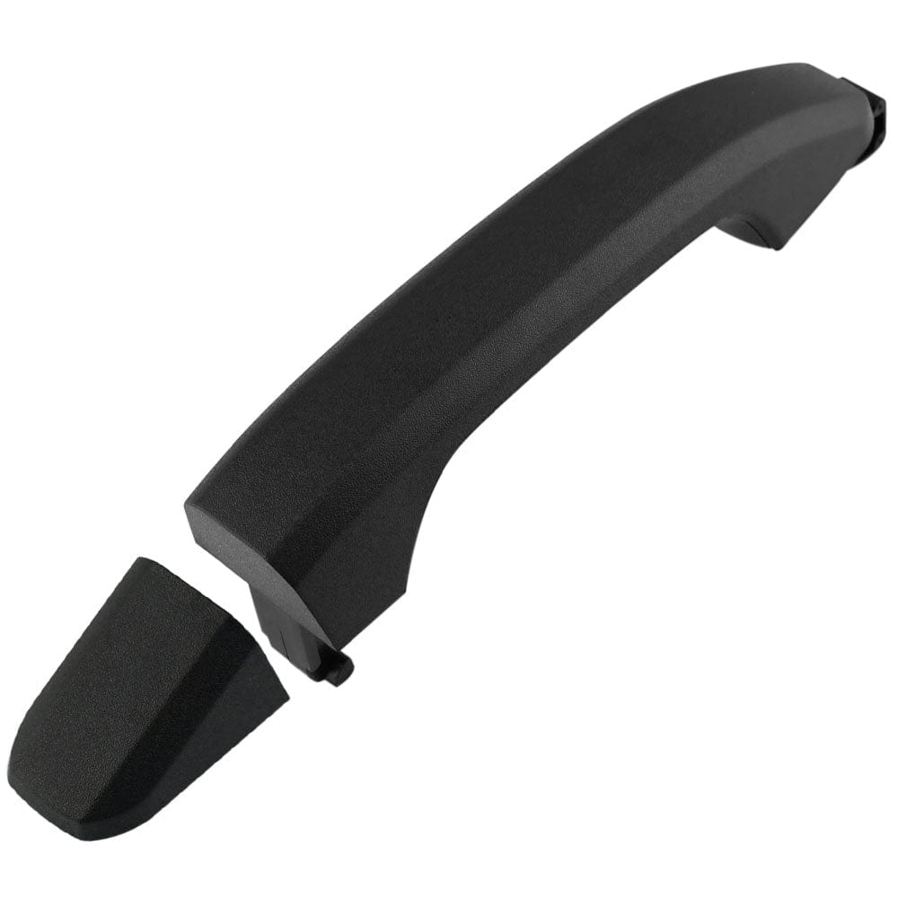 Exterior Black Textured Rear Door Handle For Silverado Sierra 1500 2500 3500