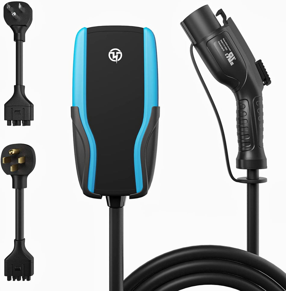7x FASTER 2-IN-1 Flex-AC Smart EV Charger 40A Electric Vehicle Car Charger J1772