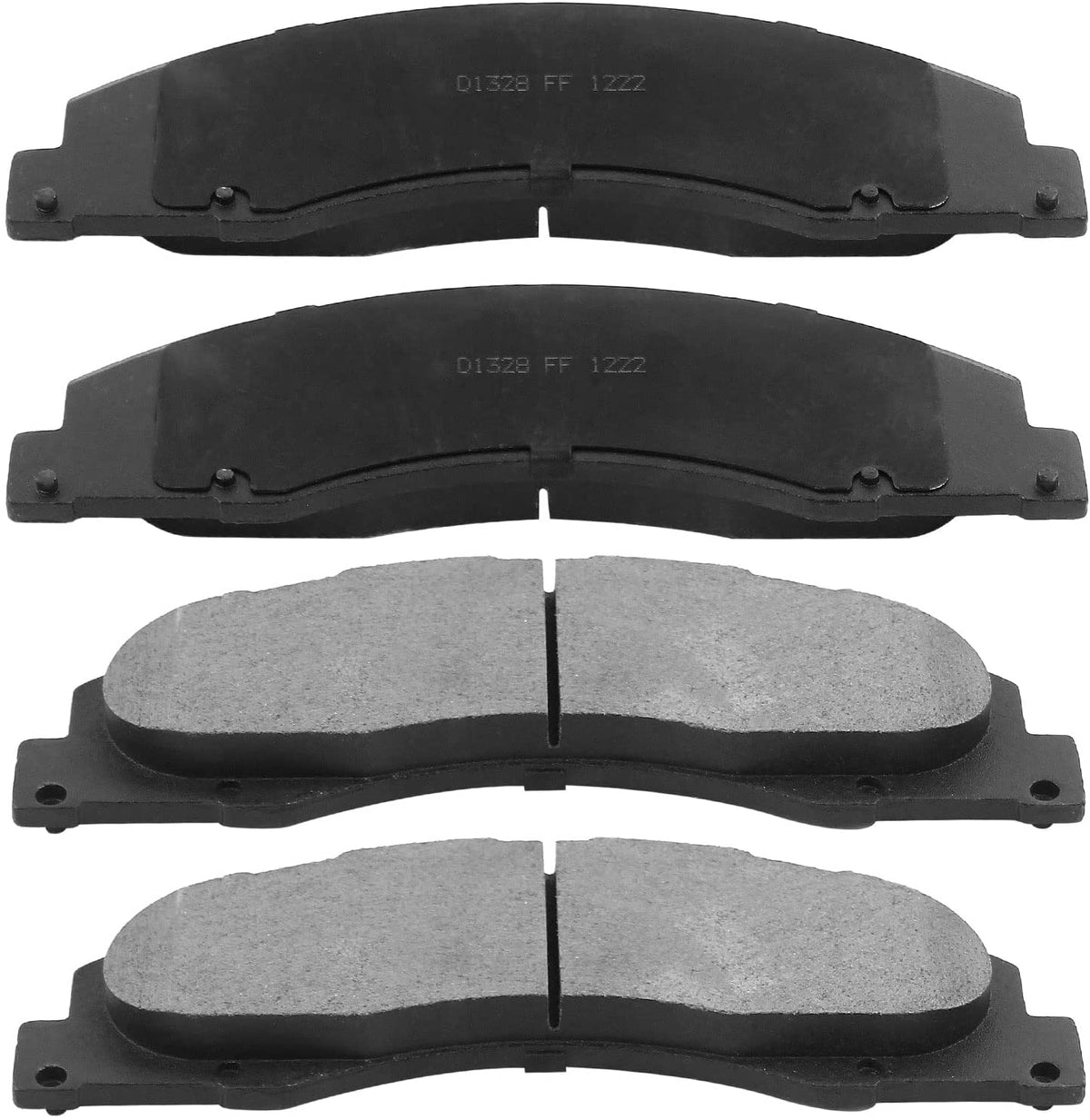 345mm Front E-Coating Brake Rotors + Pads For 2008-2014 Ford E150 E250 E350 SD