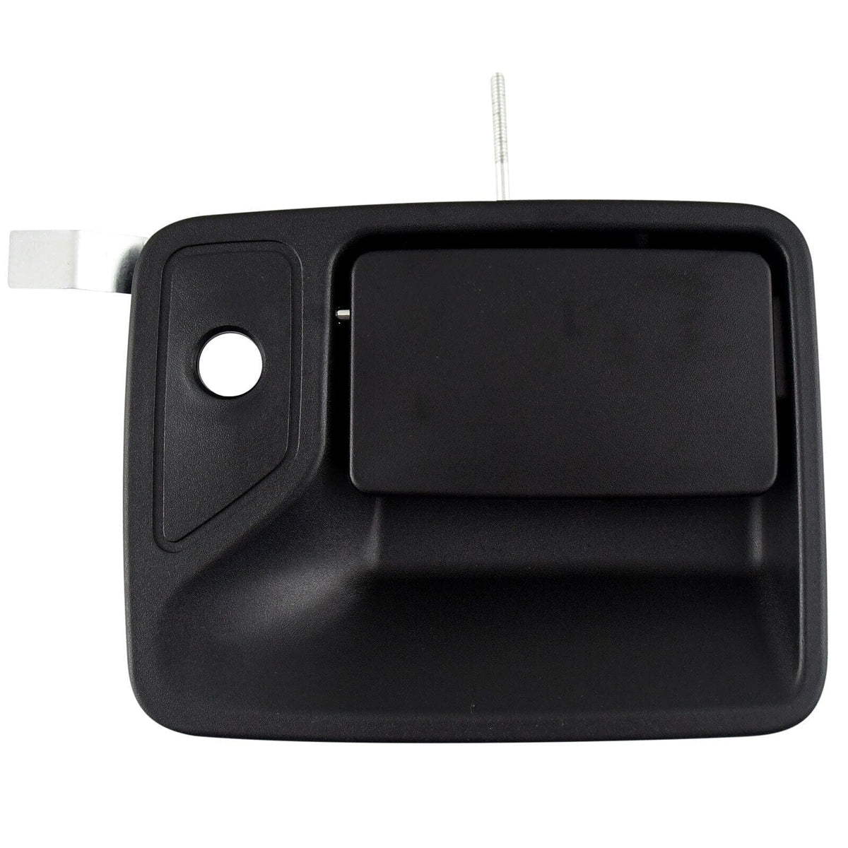 Black Front Outside Exterior Textured Door Handle Set Pair for Ford Pickup