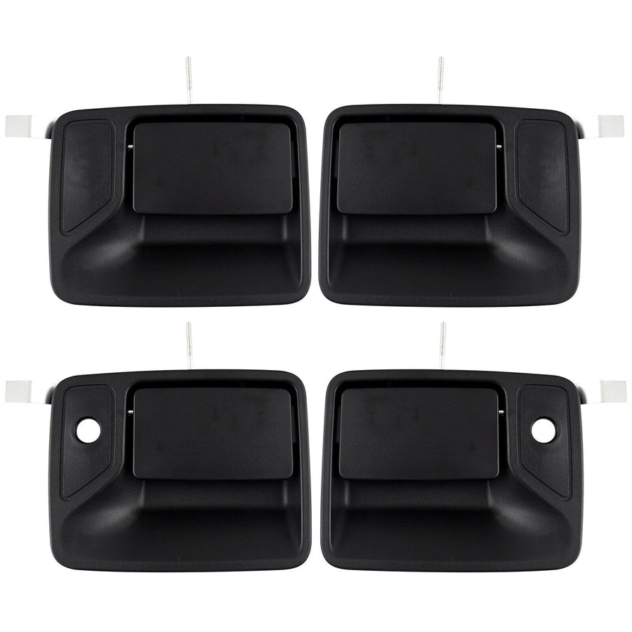 4PCS Door Handles Exterior Front & Rear Kit For Excursion F250 F350 F450 SD 7C3Z2626601AA