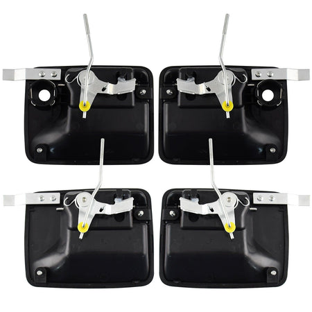 4PCS Door Handles Exterior Front & Rear Kit For Excursion F250 F350 F450 SD 7C3Z2626601AA