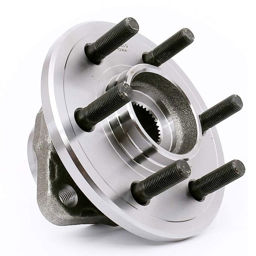 MotorbyMotor 515007 Front Wheel Bearing & Hub Assembly Fits for 1998-2003 Dodge Durango, 1997-2004 Dodge Dakota Wheel Hub w/6 Lugs, 4WD 4x4 - 2 PACK