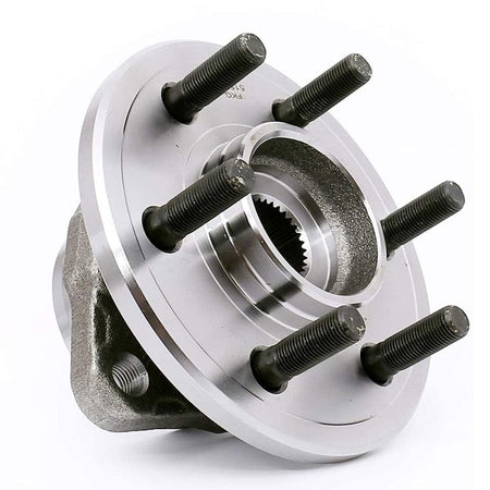 MotorbyMotor 515007 Front Wheel Bearing & Hub Assembly Fits for 1998-2003 Dodge Durango, 1997-2004 Dodge Dakota Wheel Hub w/6 Lugs, 4WD 4x4 - 2 PACK