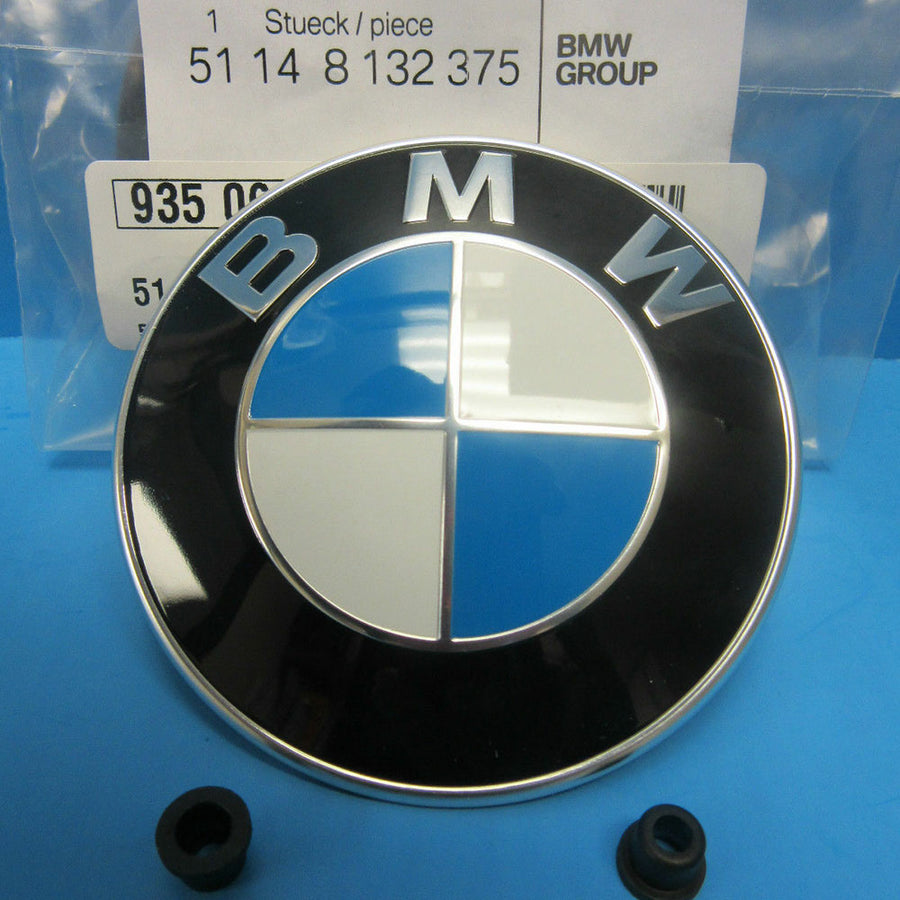 BMW Emblem Roundel with Grommets 82mm # 51148132375