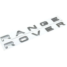 Load image into Gallery viewer, New Matte Chrome Range Rover Letters Hood Trunk Tailgate Emblem Badge Nameplate