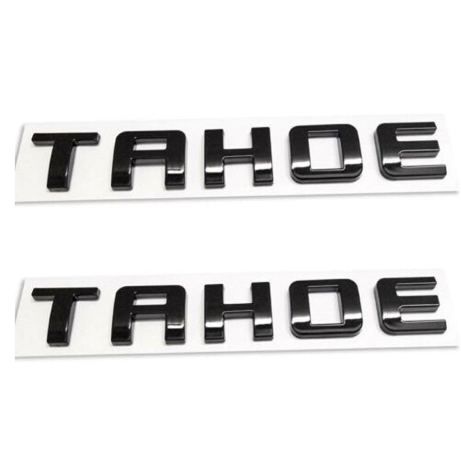 Chevrolet TAHOE Emblem kit Letter Glossy Black 15825693