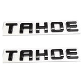 Chevrolet TAHOE Emblem kit Letter Glossy Black 15825693