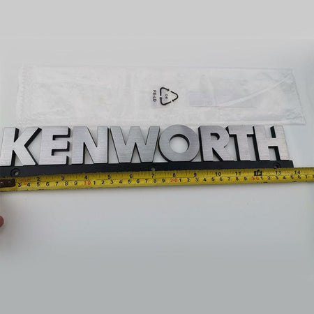 KENWORTH Emblem Plate Metal Logo Pair