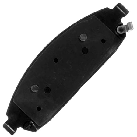 MotorbyMotor Front Ceramic Brake Pads with Hardware Kits Jeep Commander 2006-2010, Jeep Grand Cherokee 2005-2010 (Excludes SRT-8 Models) Low Dust Brake Pad