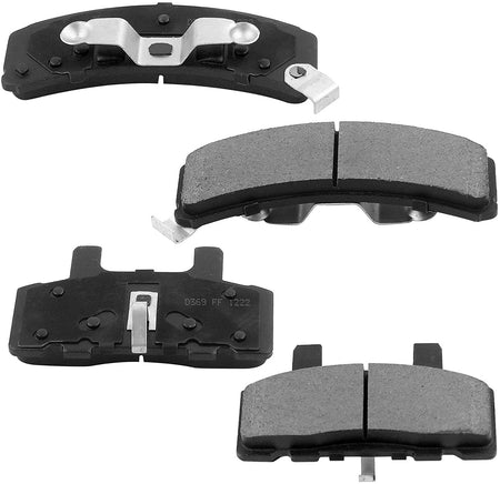 MotorbyMotor Front Brake Rotors 295mm Drilled & Slotted Design Brake Rotor & Brake Pad kit Fits for Chevrolet C1500, Chevrolet Express Silverado 1500 Tahoe 2000, GMC C1500, GMC Savana 1500 Yukon