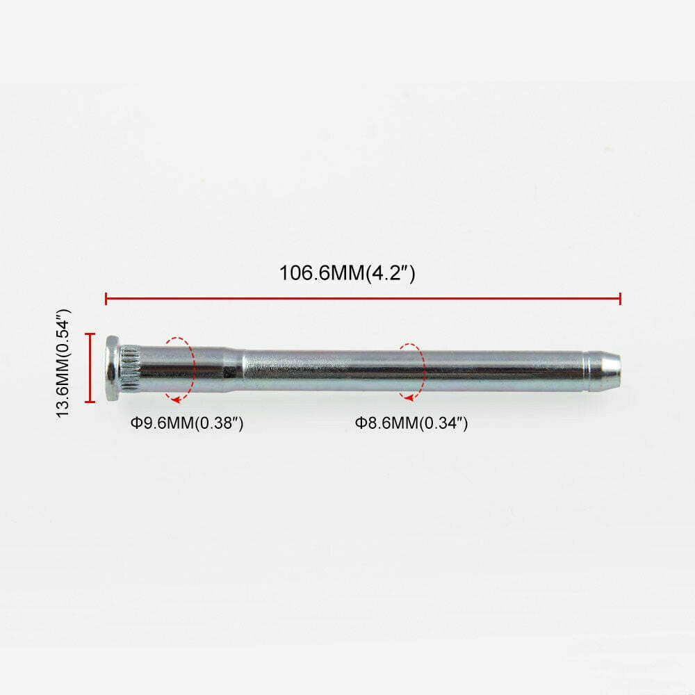 Front & Rear Door Hinge Pin with Spring and Bushing Kit For 94-04 Chevy S10 S15