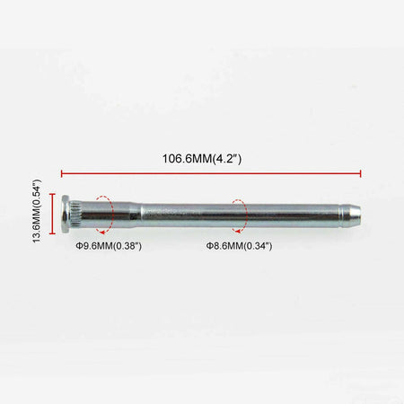 Front & Rear Door Hinge Pin with Spring and Bushing Kit For 94-04 Chevy S10 S15