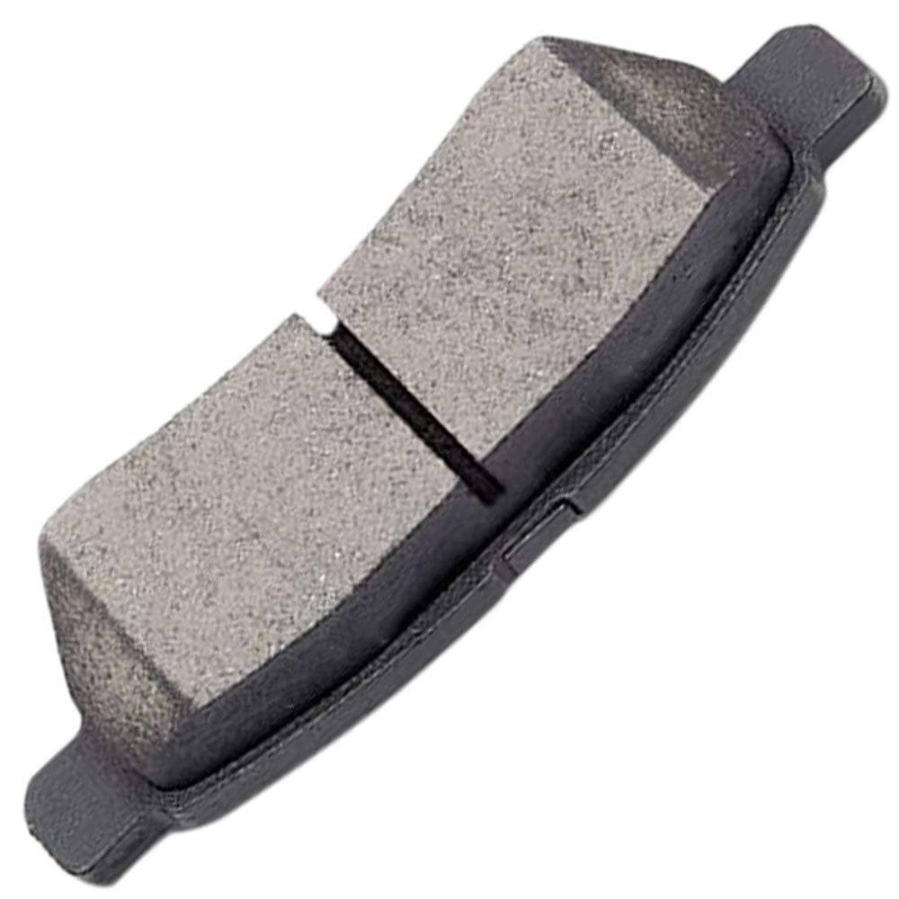 MotorbyMotor Rear Ceramic Brake Pads with Hardware Kits Nissan Frontier 2005-2009, Nissan Xterra 2005-2015, Suzuki Equator 2009-2012 Low Dust Brake Pad
