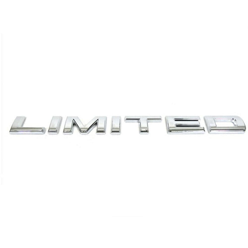 Ram LIMITED Emblem Tailgate Letter Chrome