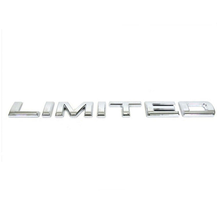 Ram LIMITED Emblem Tailgate Letter Chrome