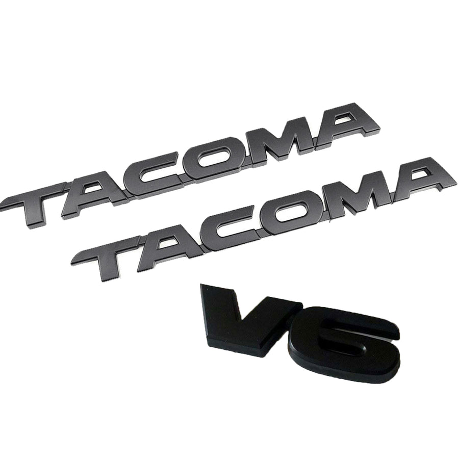 Toyota Tacoma Emblem kit - Tacoma V6 Emblem letter PT948-35180-02