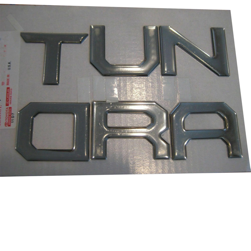 Toyota Tundra Emblem Letter Rear Badge 3D