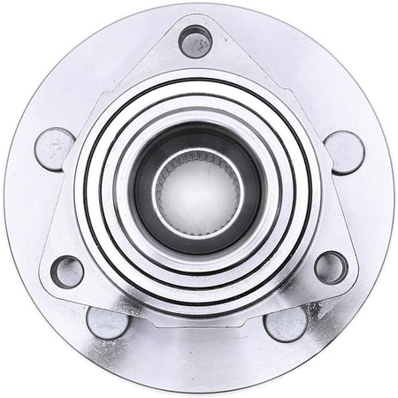 MotorbyMotor 513228 Front Wheel Bearing Hub Assembly fit for 2005-2009 Dodge Dakota, 2006-2008 Mitsubishi Raider Wheel Hub w/5 Lugs, Non-ABS