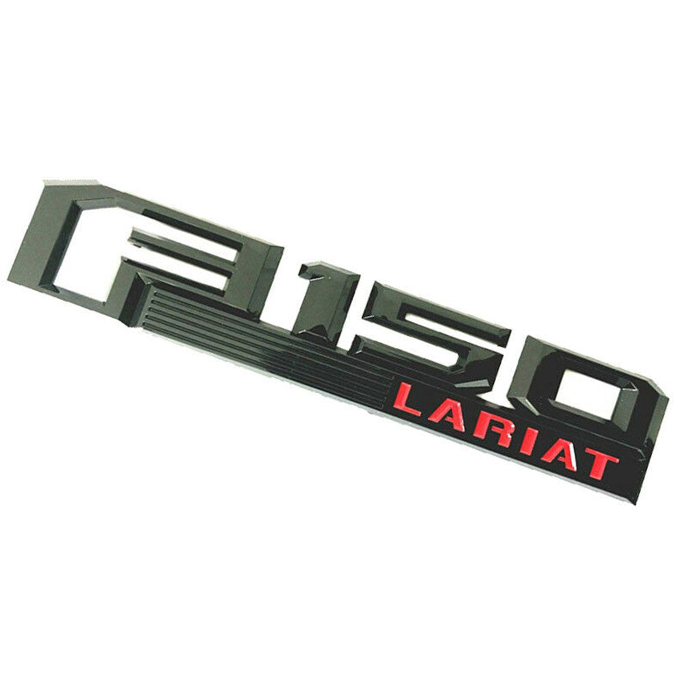 Ford F150 LARIAT Emblem Fender Badge 2PC