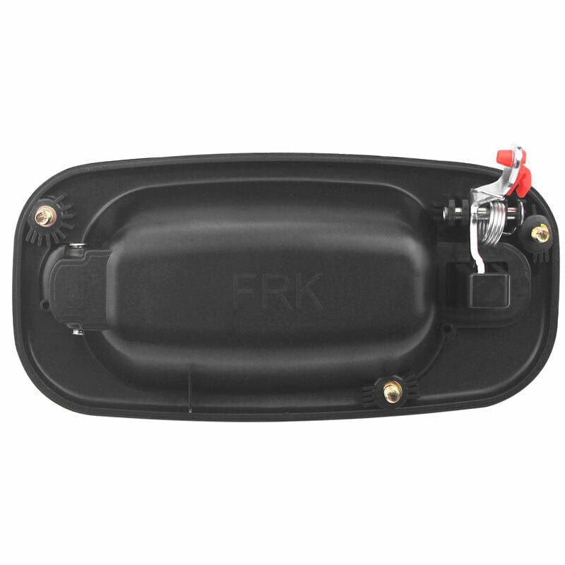 Front Driver Side Door Handle Fits for Cadillac Escalade, Chevy Avalanche/Silverado (Suburban) 1500 2500 3500/Tahoe, GMC Sierra 1500 2500/Yukon w/Keyhole Outside Door Handle-Black