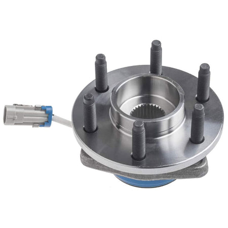 MotorbyMotor 512243 Rear Wheel Bearing & Hub Assembly for 2004-2007 Cadillac CTS, 2005-2011 Cadillac STS (RWD), 2004-2009 Cadillac SRX Wheel Hub w/6 Lugs, w/ABS - 2 PACK