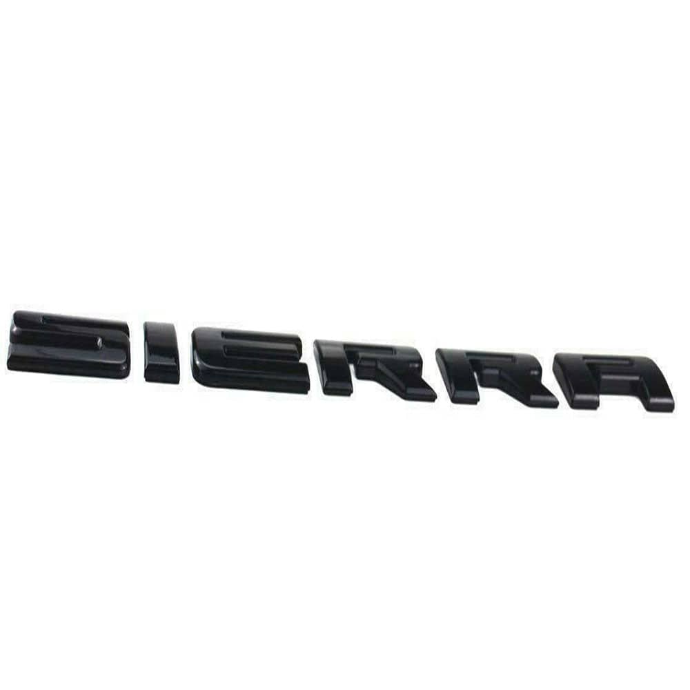GMC Sierra Emblem Matte Black 15129653