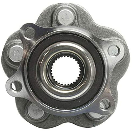 MotorbyMotor 512363 Rear Wheel Bearing and Hub Assembly Fits for Nissan Murano 2003 2004 2005 2006 2007 Wheel Hub w/5 Lugs, AWD (2 PACK)
