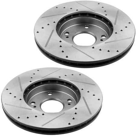Hyundai Sonata Front Brake Rotors & Pads 12051020 D1444, with dot4 cleaner