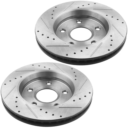 302mm Front E-Coating Brake Rotors For 2009-2013 Dodge Journey 2009-2014 Routan