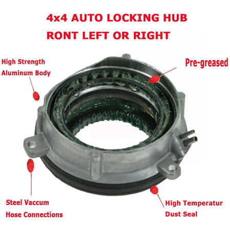 Ford 600-105 4x4 Auto Locking Hub Actuator for Ford F-150, Expedition, Navigator