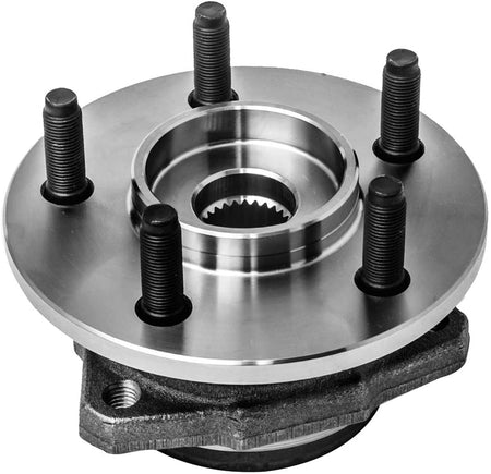 MotorbyMotor 513178 Front Wheel Bearing & Hub Assembly Fits for Jeep Liberty 2002 2003 2004 2005 Wheel Hub w/5 Lugs, Non-ABS (2 PACK)