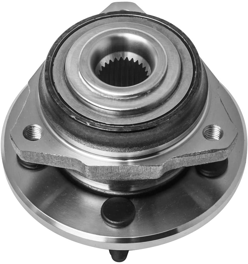 MotorbyMotor 513178 Front Wheel Bearing & Hub Assembly Fits for Jeep Liberty 2002 2003 2004 2005 Wheel Hub w/5 Lugs, Non-ABS (2 PACK)